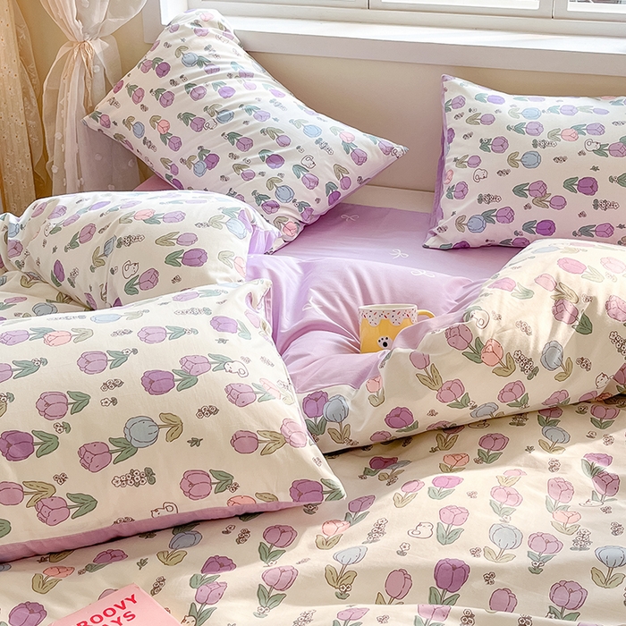 91家纺网 家纺一手货源 找家纺 麦伦家居 2025春夏新款全棉纯棉斜纹40s13372系列-田园碎花风 美雅