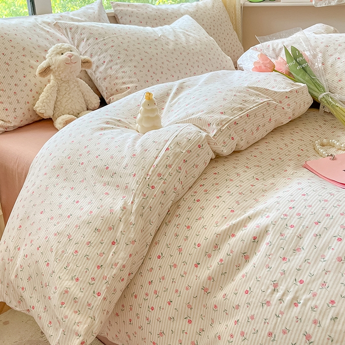 91家纺网 家纺一手货源 找家纺 麦伦家居 2025春夏新款全棉纯棉斜纹40s13372系列-田园碎花风 少女心