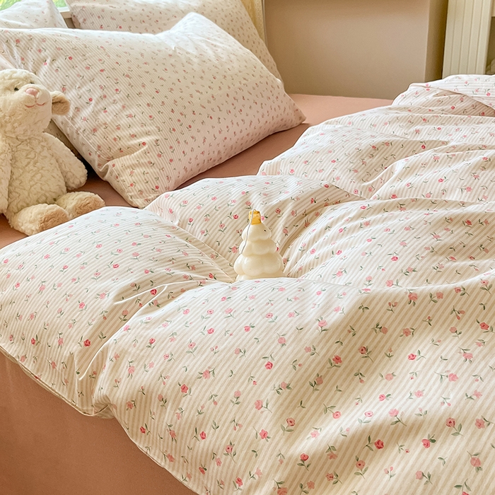 91家纺网 家纺一手货源 找家纺 麦伦家居 2025春夏新款全棉纯棉斜纹40s13372系列-田园碎花风 少女心