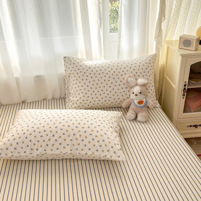 91家纺网 家纺一手货源 找家纺 麦伦家居 2025春夏新款全棉纯棉斜纹40s13372系列-田园碎花风 小时光