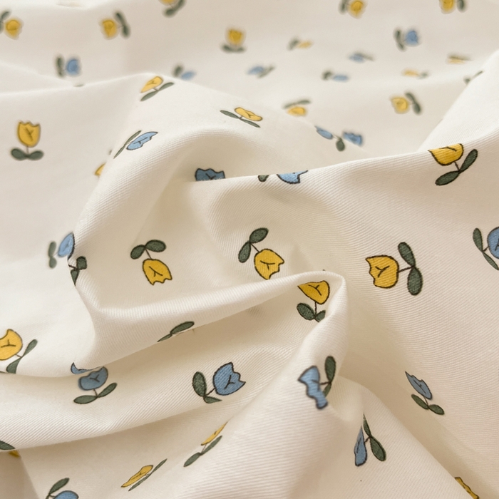 91家纺网 家纺一手货源 找家纺 麦伦家居 2025春夏新款全棉纯棉斜纹40s13372系列-田园碎花风 小时光