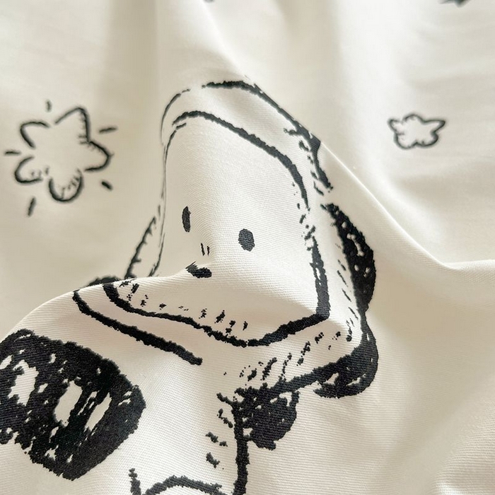 91家纺网 家纺一手货源 找家纺 麦伦家居 2025春夏新款全棉纯棉斜纹40s13372系列-小清新卡通 宇宙星辰