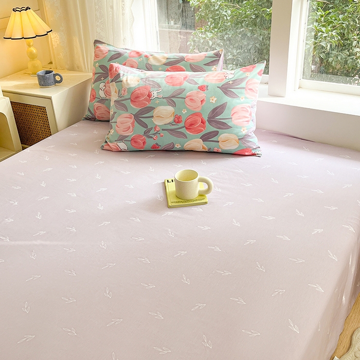 91家纺网 家纺一手货源 找家纺 麦伦家居 2025春夏新款全棉纯棉斜纹40s13372系列-田园碎花风 郁金花境