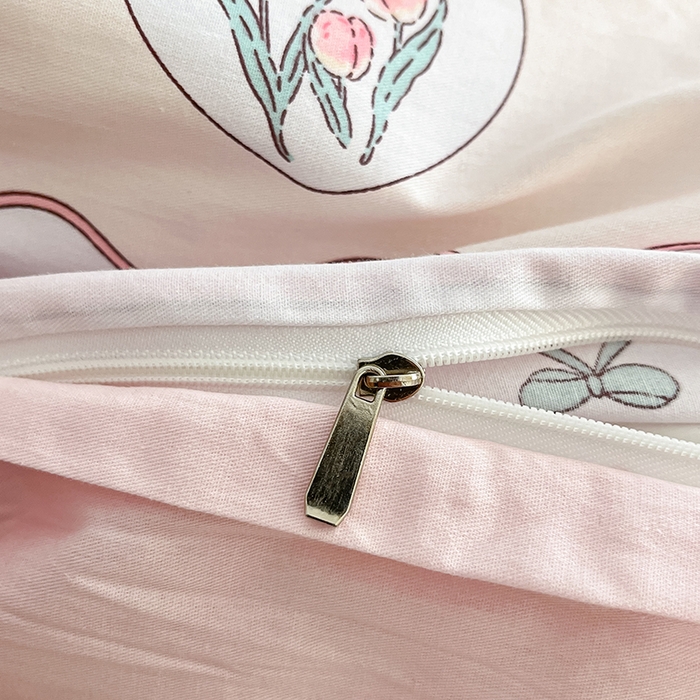 91家纺网 家纺一手货源 找家纺 麦伦家居 2025春夏新款全棉纯棉斜纹40s13372系列-田园碎花风 郁金香