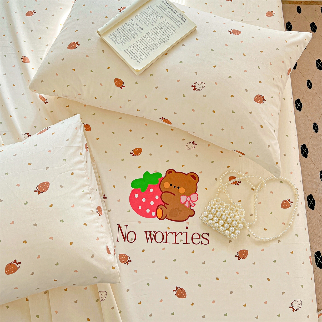 91家纺网 家纺一手货源 找家纺 （总）有间小屋 2025新款全棉纯棉水洗棉单品系列床单单件-单床单