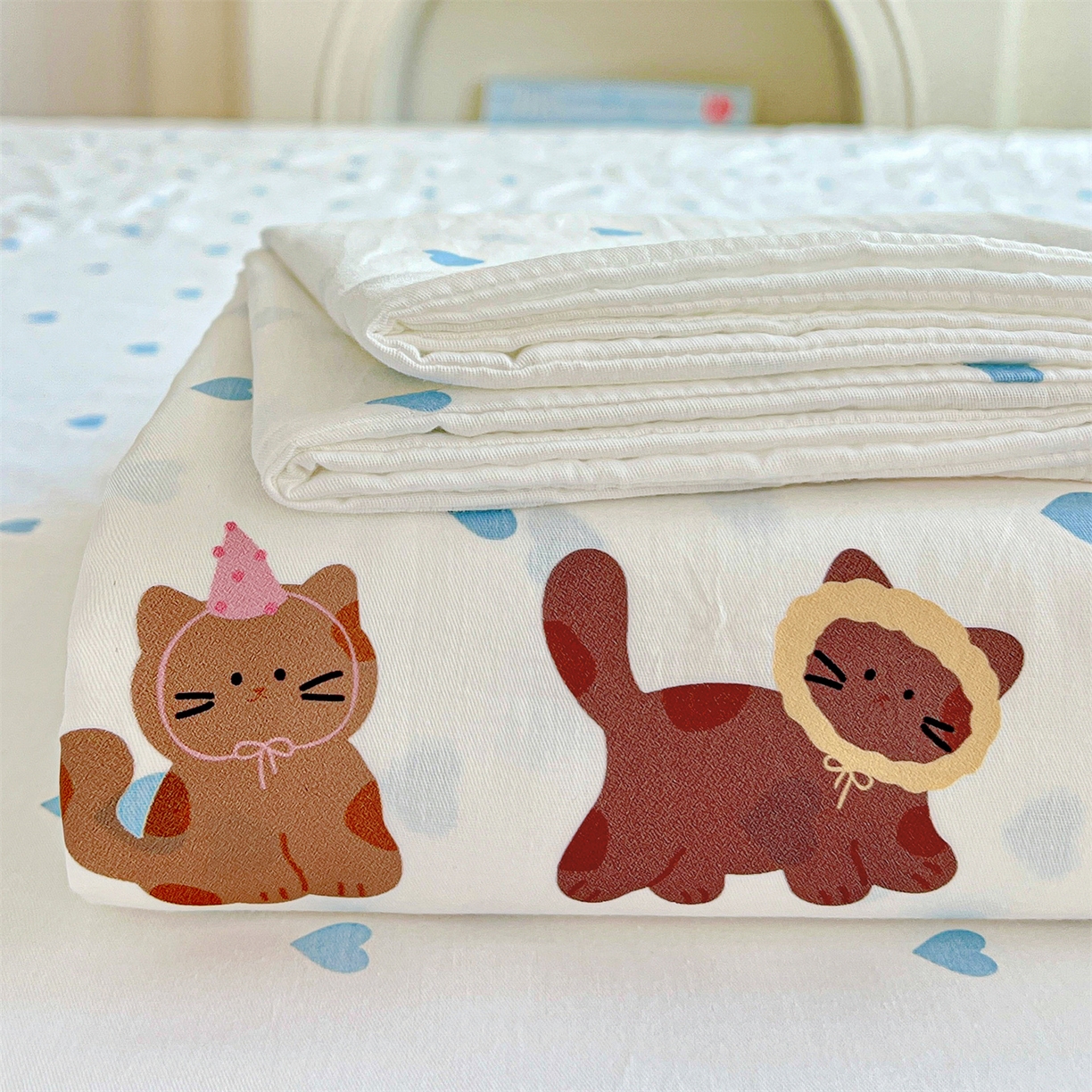 91家纺网 家纺一手货源 找家纺 （总）有间小屋 2025新款全棉纯棉水洗棉单品系列床单单件-单床单