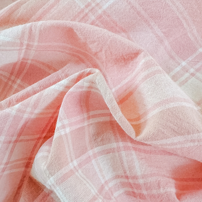 91家纺网 家纺一手货源 找家纺 拾物记 2025新款全棉纯棉色织水洗棉床盖学生宿舍三件套上下铺三件套 奶昔粉