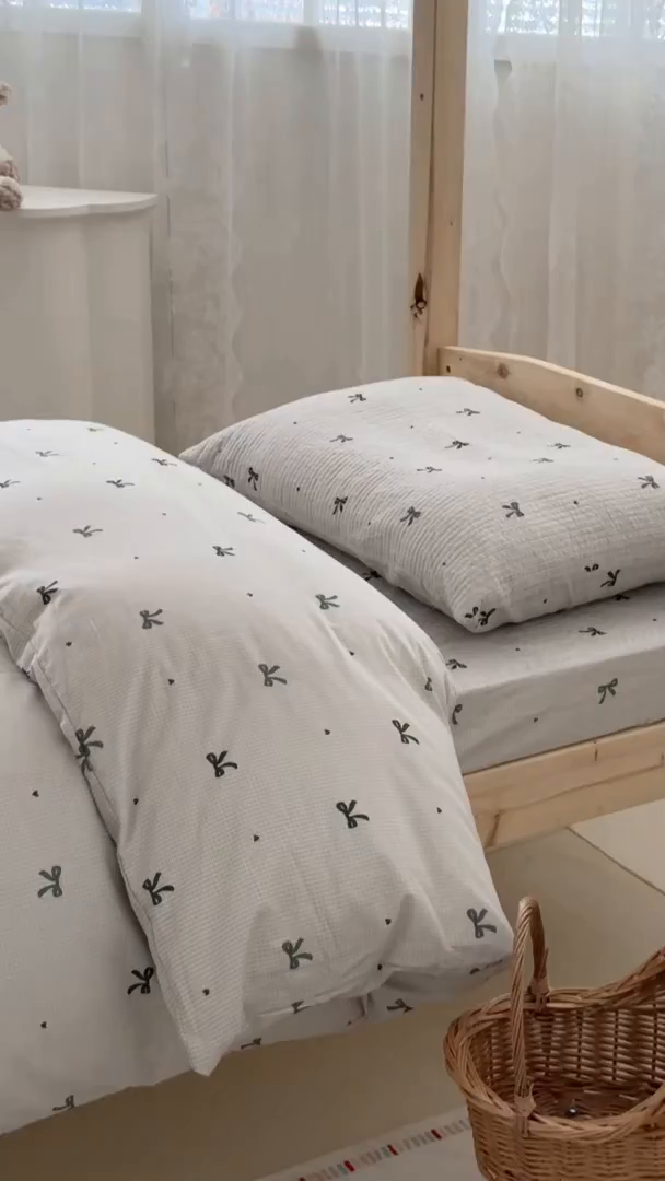 91家纺网 家纺一手货源 找家纺 （总）佰织鑫家居 2025新款独家原创-学生季纯棉夹棉床笠三件套