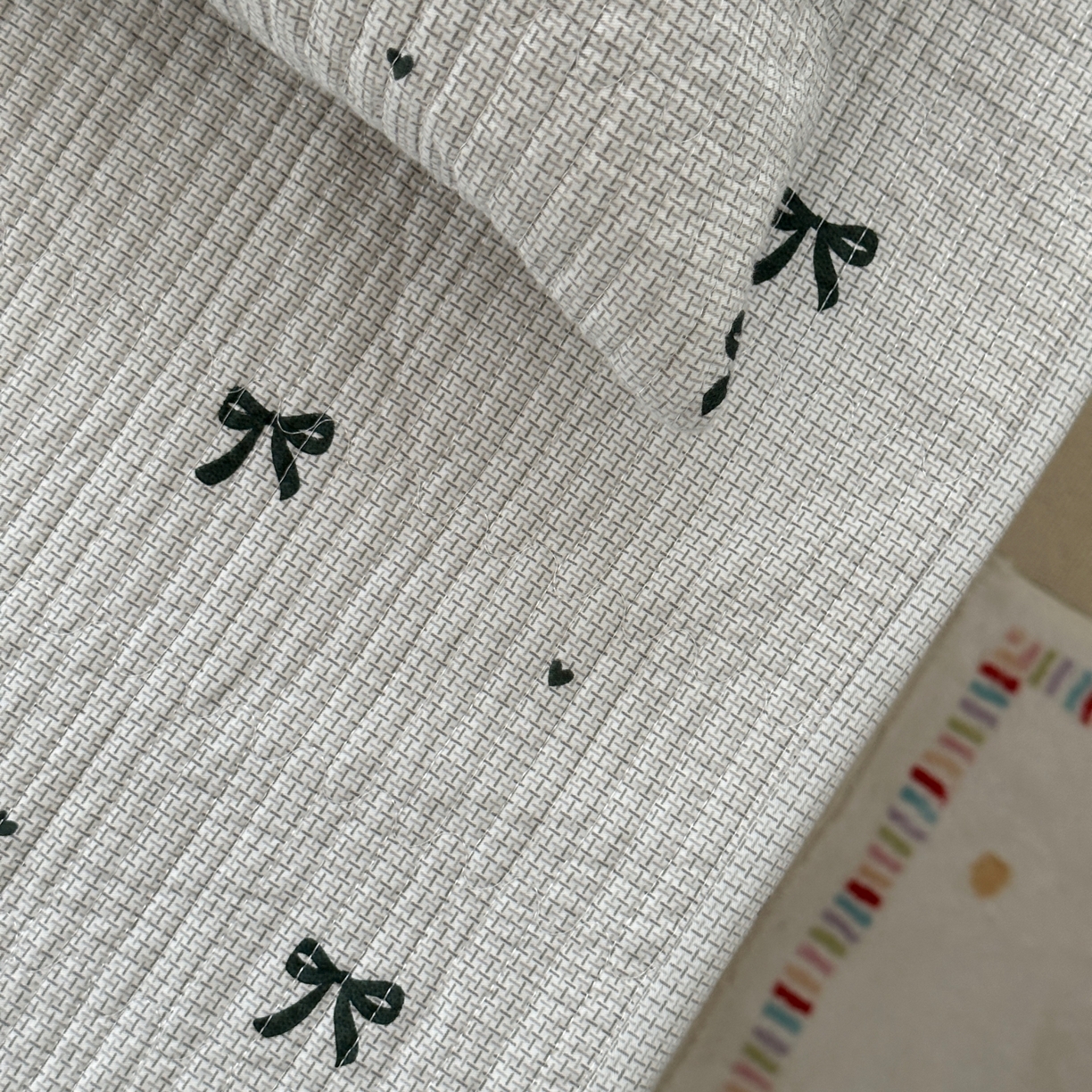 91家纺网 家纺一手货源 找家纺 （总）佰织鑫家居 2025新款独家原创-学生季纯棉夹棉床笠三件套