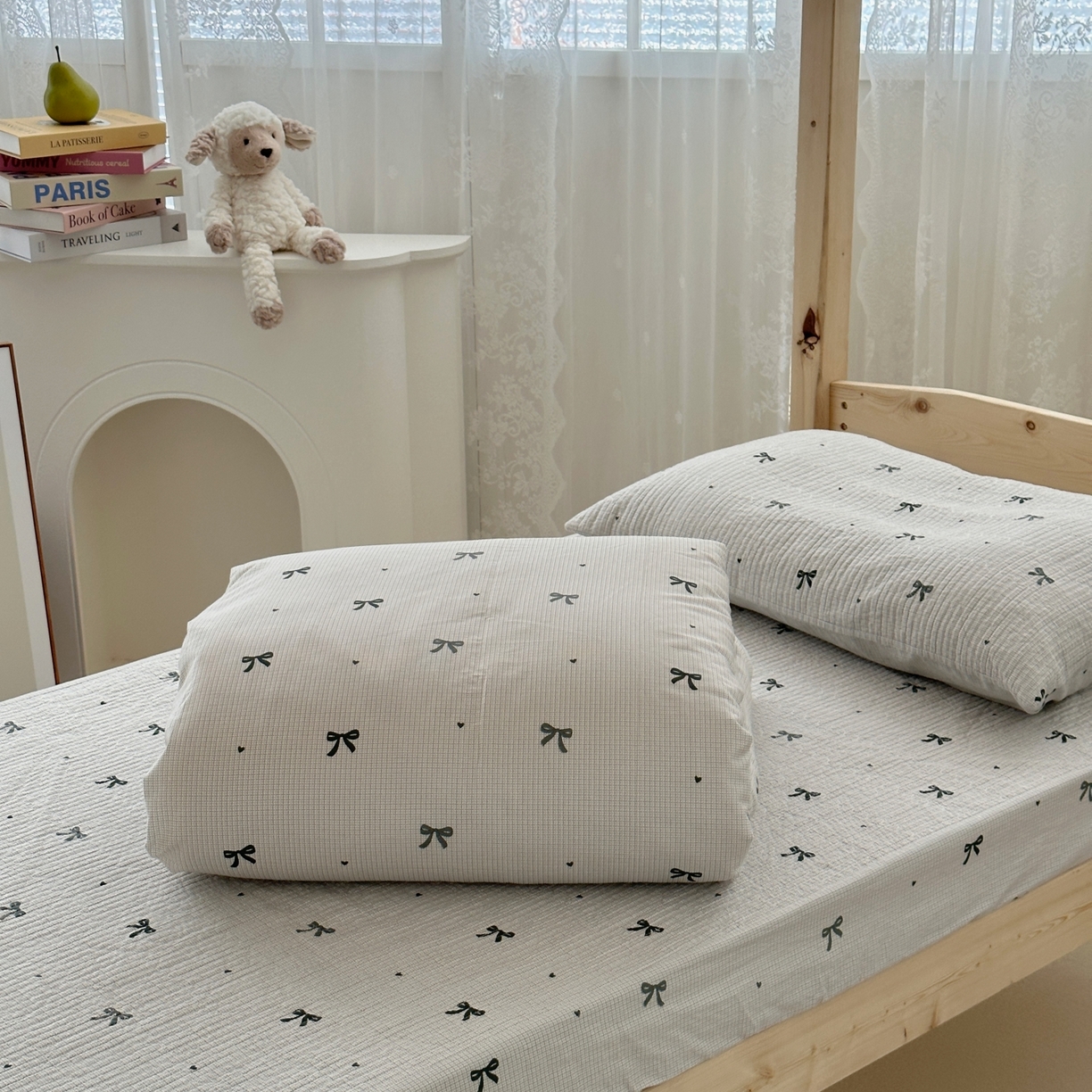 91家纺网 家纺一手货源 找家纺 （总）佰织鑫家居 2025新款独家原创-学生季纯棉夹棉床笠三件套