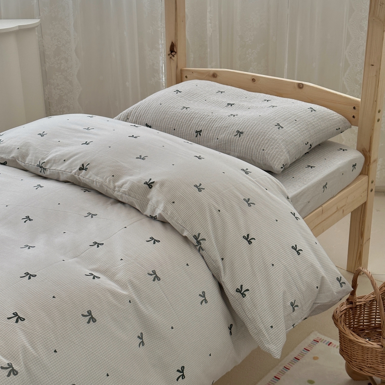 91家纺网 家纺一手货源 找家纺 （总）佰织鑫家居 2025新款独家原创-学生季纯棉夹棉床笠三件套