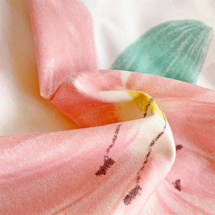 91家纺网 家纺一手货源 找家纺 名兮家居 2025新款全棉纯棉13372学生印花上下铺床笠单床笠单品床笠单件床笠 花甜粉