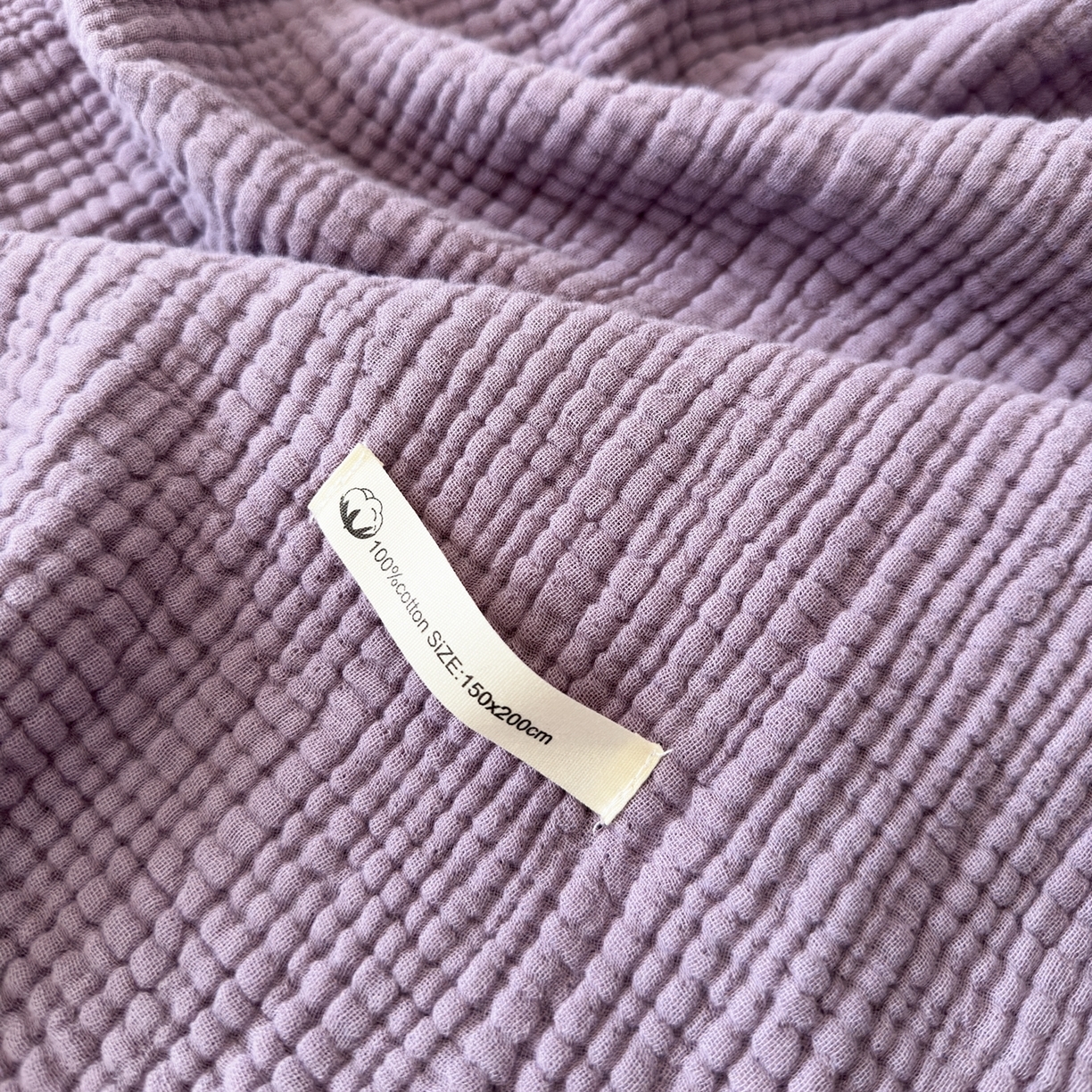 91家纺网 家纺一手货源 找家纺 （总）淑女公社 2025四季新款四层纱皱皱流苏毯