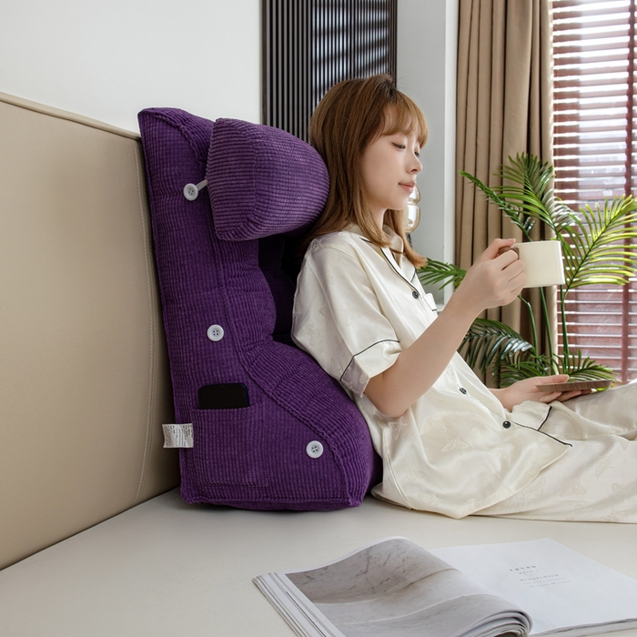 91家纺网 家纺一手货源 找家纺 （总）沐沐家纺2026新款新玉米绒立体靠背