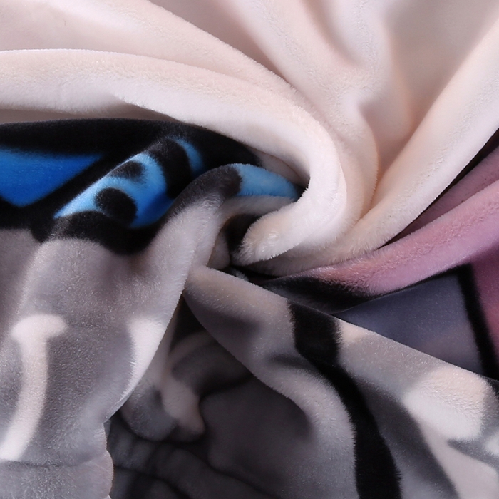 91家纺网 家纺一手货源 找家纺 法莱妮毛毯 2025新款双层加厚拉舍尔毛毯 婚庆 单双人 厂家直销可定制 熊小飞