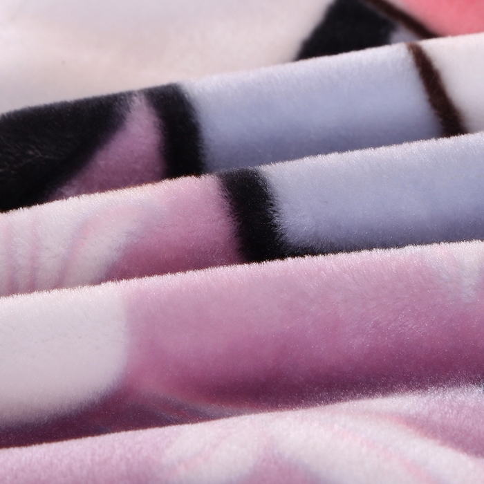 91家纺网 家纺一手货源 找家纺 法莱妮毛毯 2025新款双层加厚拉舍尔毛毯 婚庆 单双人 厂家直销可定制 熊小飞