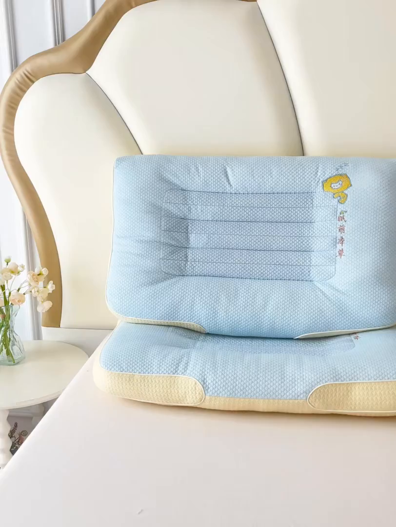 91家纺网 家纺一手货源 找家纺 （总）晚儿 2025新款眠萌草本深睡枕头枕芯
