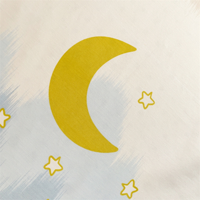 91家纺网 家纺一手货源 找家纺 名兮家居 2025新款全棉纯棉13372学生印花上下铺床笠单床笠单品床笠单件床笠 星辰入梦