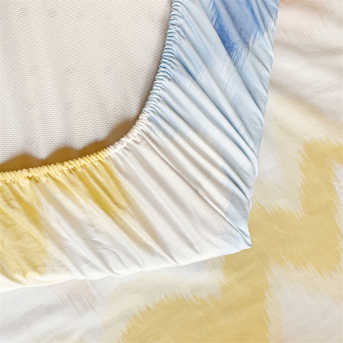 91家纺网 家纺一手货源 找家纺 名兮家居 2025新款全棉纯棉13372学生印花上下铺床笠单床笠单品床笠单件床笠 星辰入梦