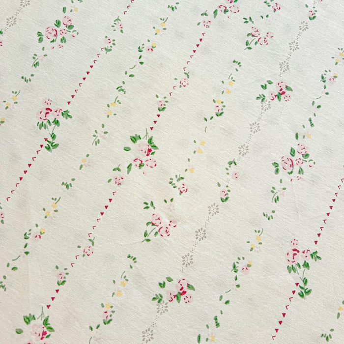 91家纺网 家纺一手货源 找家纺 名兮家居 2025新款全棉纯棉13372学生印花上下铺床笠单床笠单品床笠单件床笠 栀子花