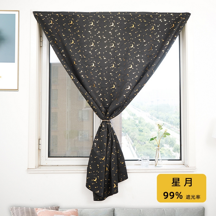 91家纺网 家纺一手货源 找家纺 （总）棉姐床帘蚊帐窗帘 强遮光三层梭织免安装魔术贴窗帘门帘三件套