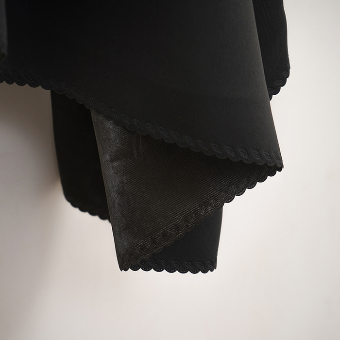 91家纺网 家纺一手货源 找家纺 棉姐床帘蚊帐窗帘 强遮光三层梭织免安装魔术贴窗帘门帘三件套 纯黑