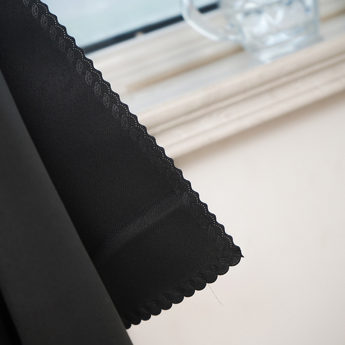 91家纺网 家纺一手货源 找家纺 棉姐床帘蚊帐窗帘 强遮光三层梭织免安装魔术贴窗帘门帘三件套 纯黑