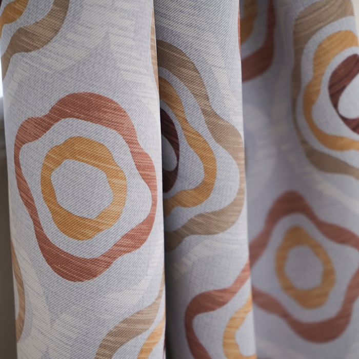 91家纺网 家纺一手货源 找家纺 棉姐床帘蚊帐窗帘 强遮光三层梭织免安装魔术贴窗帘门帘三件套 幸福绵绵