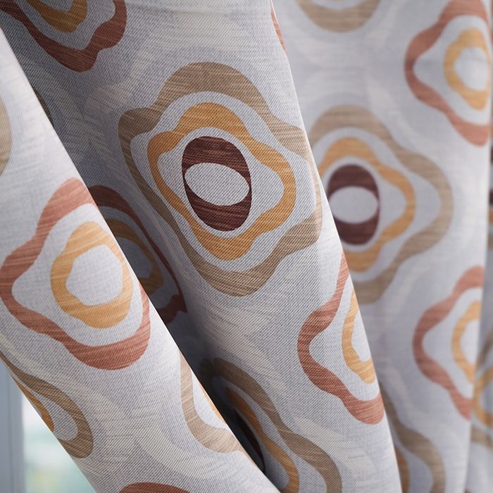 91家纺网 家纺一手货源 找家纺 棉姐床帘蚊帐窗帘 强遮光三层梭织免安装魔术贴窗帘门帘三件套 幸福绵绵