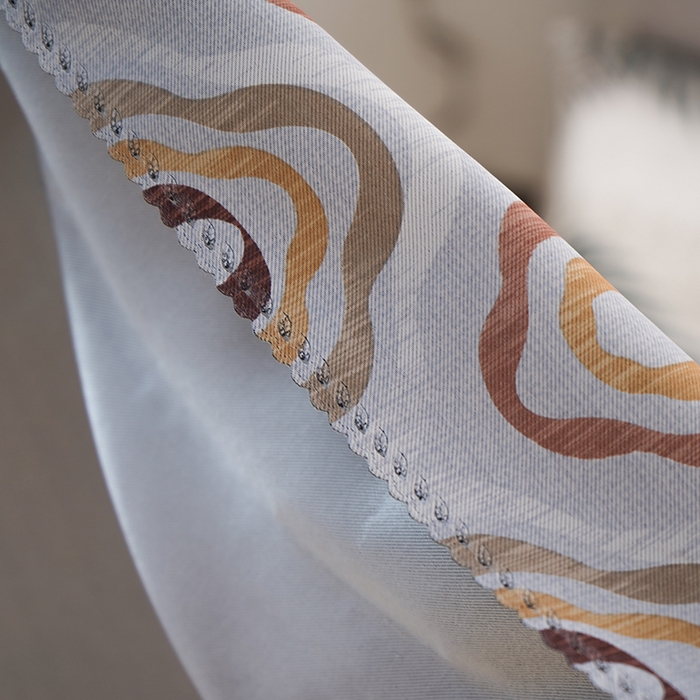 91家纺网 家纺一手货源 找家纺 棉姐床帘蚊帐窗帘 强遮光三层梭织免安装魔术贴窗帘门帘三件套 幸福绵绵