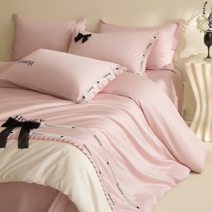 91家纺网 家纺一手货源 找家纺 （总）东方合美（原：皇家传奇） 2025新款轻奢长绒棉纯棉刺绣款四件套