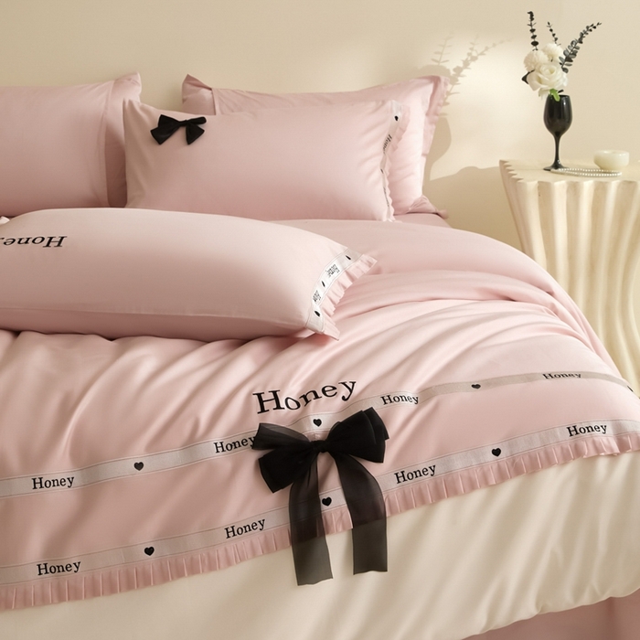 91家纺网 家纺一手货源 找家纺 （总）东方合美（原：皇家传奇） 2025新款轻奢长绒棉纯棉刺绣款四件套