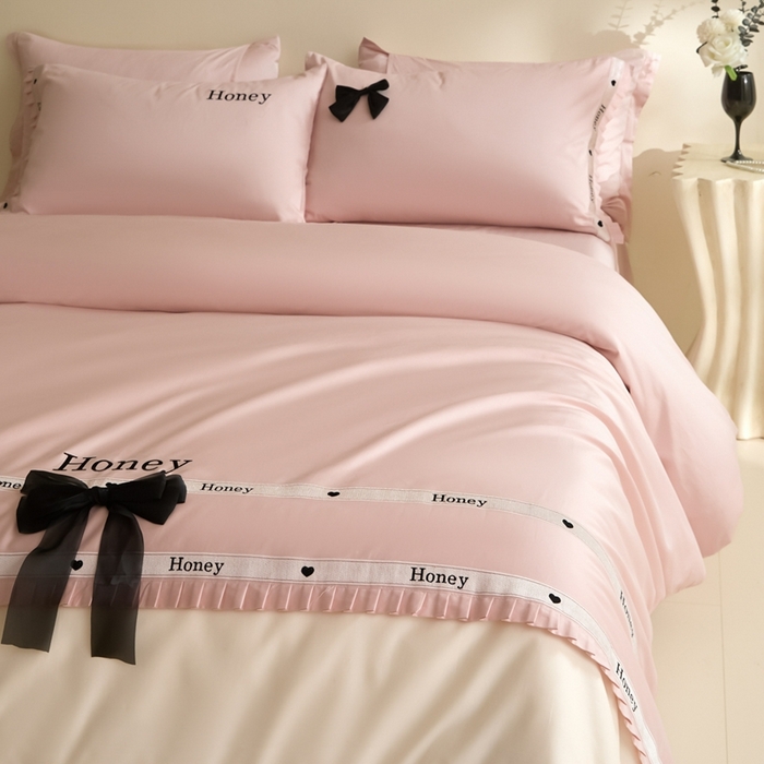 91家纺网 家纺一手货源 找家纺 （总）东方合美（原：皇家传奇） 2025新款轻奢长绒棉纯棉刺绣款四件套