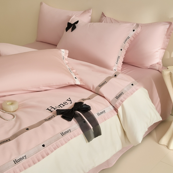 91家纺网 家纺一手货源 找家纺 （总）东方合美（原：皇家传奇） 2025新款轻奢长绒棉纯棉刺绣款四件套