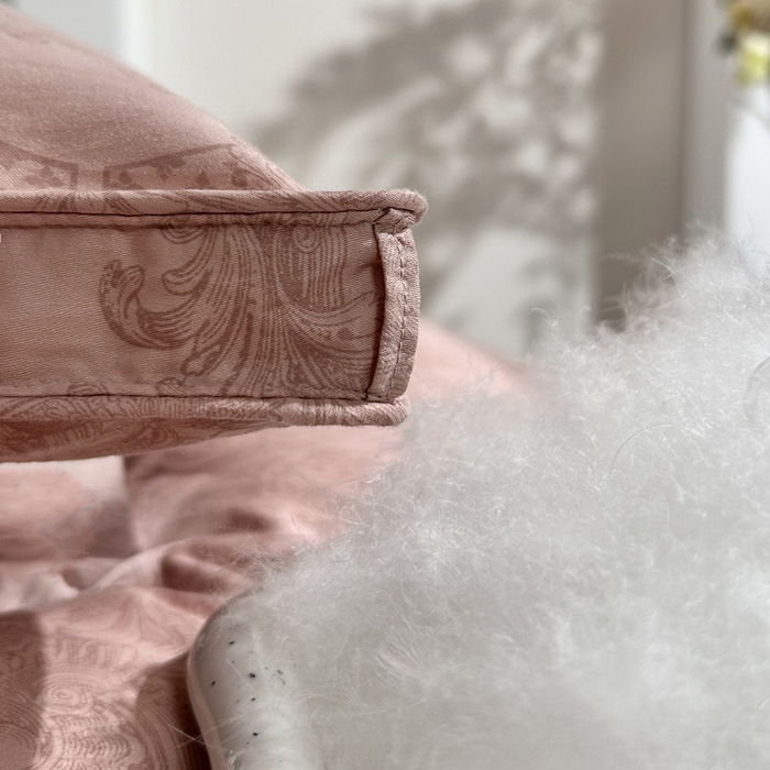 91家纺网 家纺一手货源 找家纺 岚司羽 2025新款95白鹅绒被被子被芯-罗兰渡 罗兰渡-豆沙