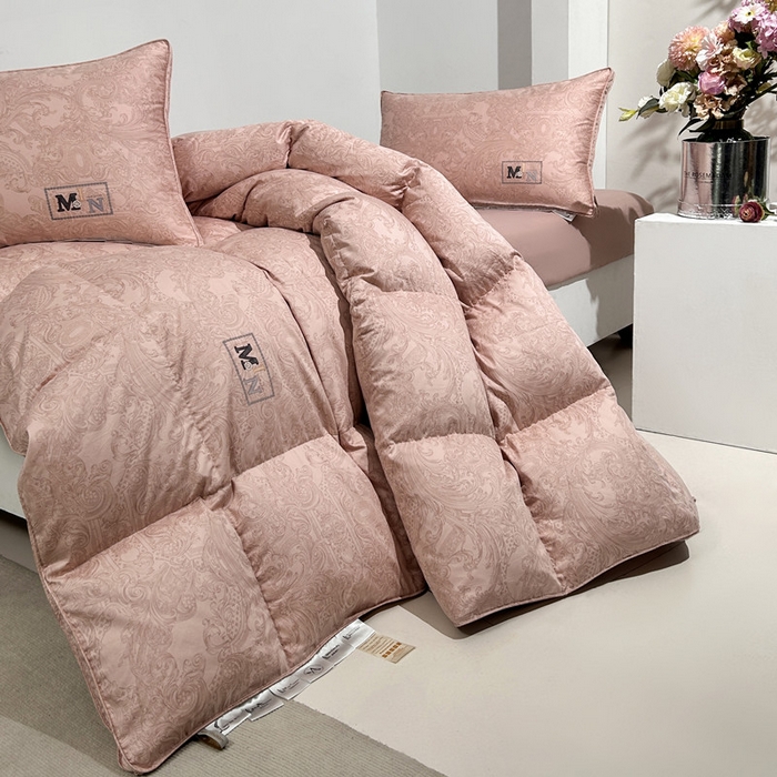 91家纺网 家纺一手货源 找家纺 岚司羽 2025新款95白鹅绒被被子被芯-罗兰渡 罗兰渡-豆沙