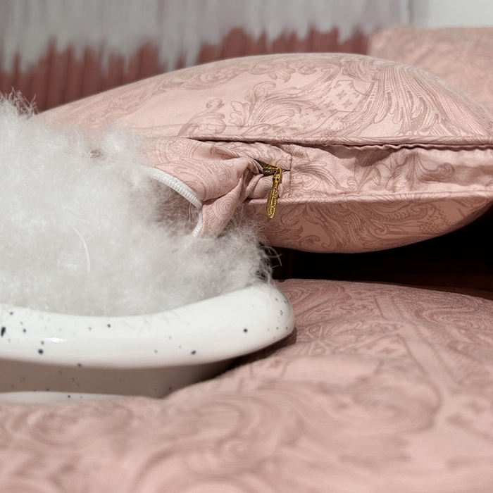 91家纺网 家纺一手货源 找家纺 岚司羽 2025新款95白鹅绒被被子被芯-罗兰渡 罗兰渡-豆沙