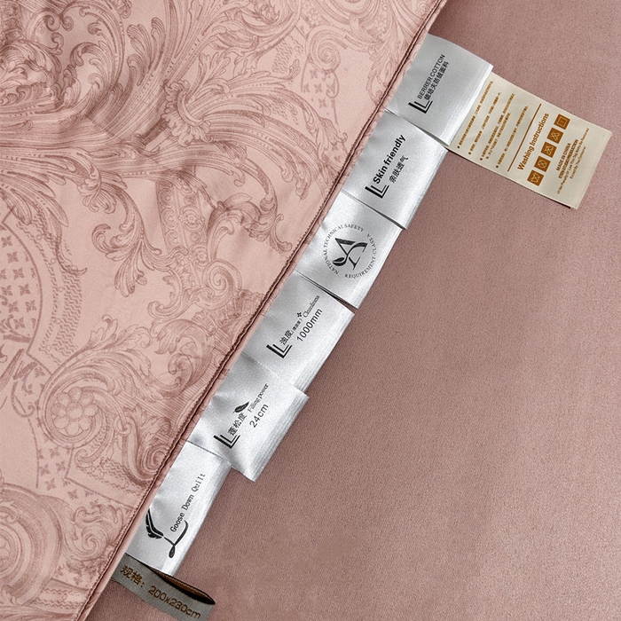 91家纺网 家纺一手货源 找家纺 岚司羽 2025新款95白鹅绒被被子被芯-罗兰渡 罗兰渡-豆沙