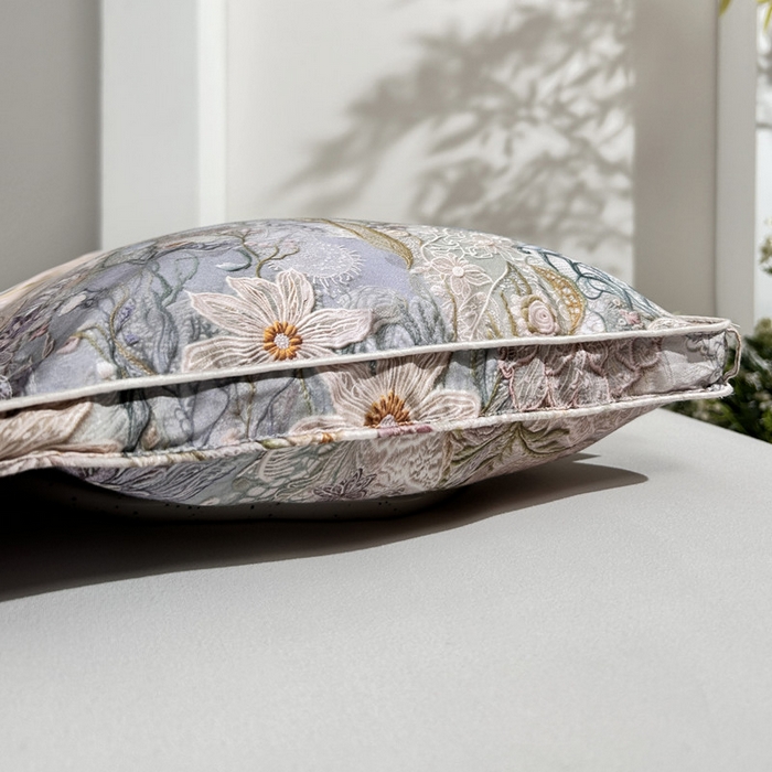 91家纺网 家纺一手货源 找家纺 （总）岚司羽 2025新款大朵95白鹅绒被-春华秋实