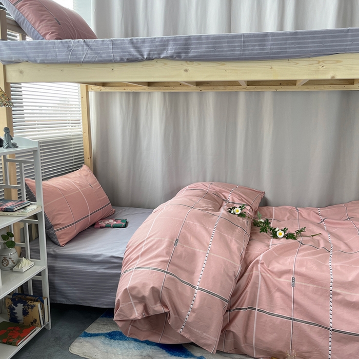 91家纺网 家纺一手货源 找家纺 （总）云梦13372全棉学生宿舍纯棉三六件套全棉三件套源头工厂常年有货