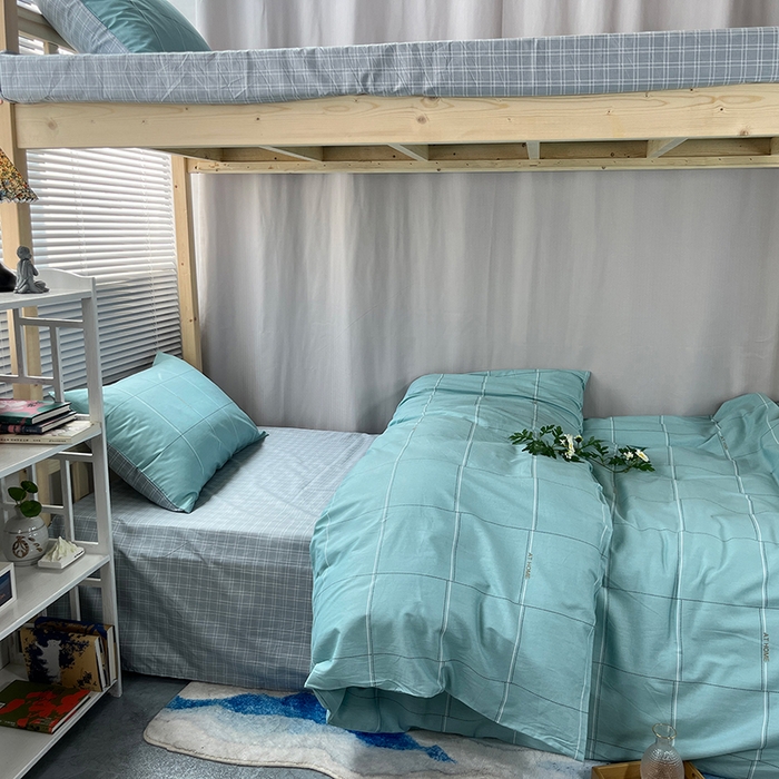 91家纺网 家纺一手货源 找家纺 （总）云梦13372全棉学生宿舍纯棉三六件套全棉三件套源头工厂常年有货