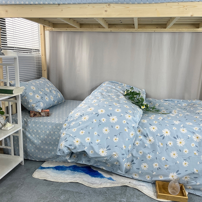 91家纺网 家纺一手货源 找家纺 （总）云梦13372全棉学生宿舍纯棉三六件套全棉三件套源头工厂常年有货