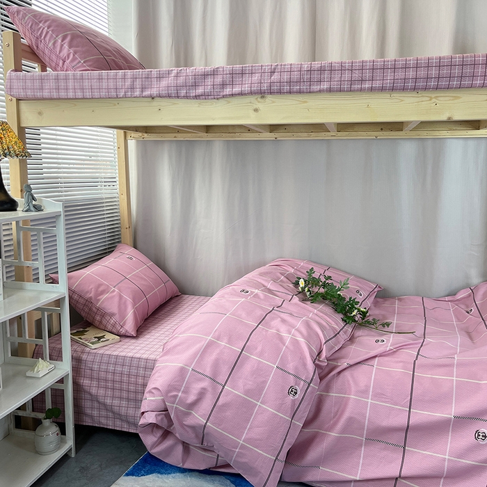 91家纺网 家纺一手货源 找家纺 （总）云梦13372全棉学生宿舍纯棉三六件套全棉三件套源头工厂常年有货