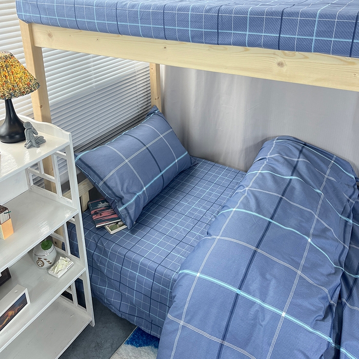 91家纺网 家纺一手货源 找家纺 （总）云梦13372全棉学生宿舍纯棉三六件套全棉三件套源头工厂常年有货