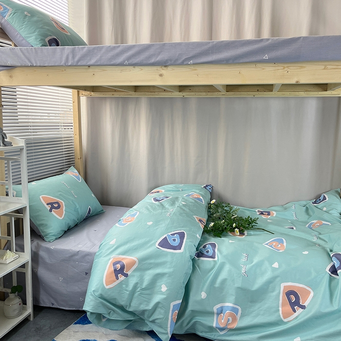 91家纺网 家纺一手货源 找家纺 （总）云梦13372全棉学生宿舍纯棉三六件套全棉三件套源头工厂常年有货