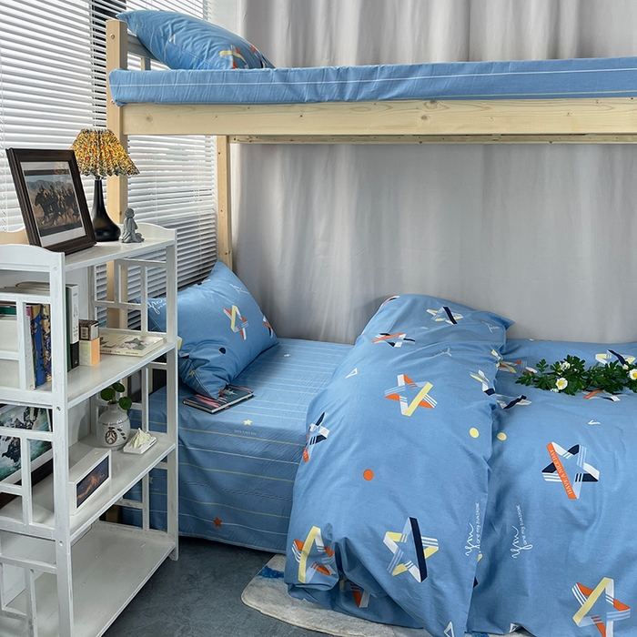 云梦2025新款全棉印花学生宿舍套件 锦瑟年华