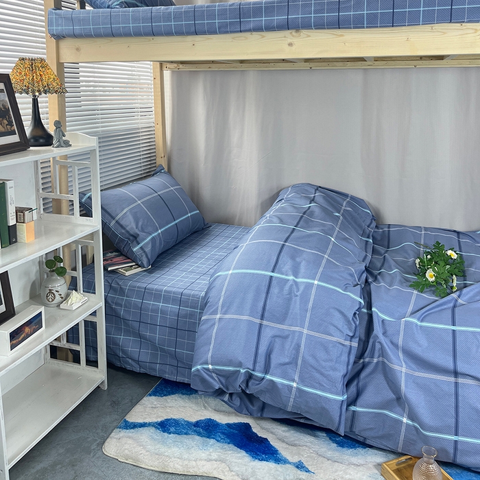 云梦2025新款全棉印花学生宿舍套件 寝室方程式