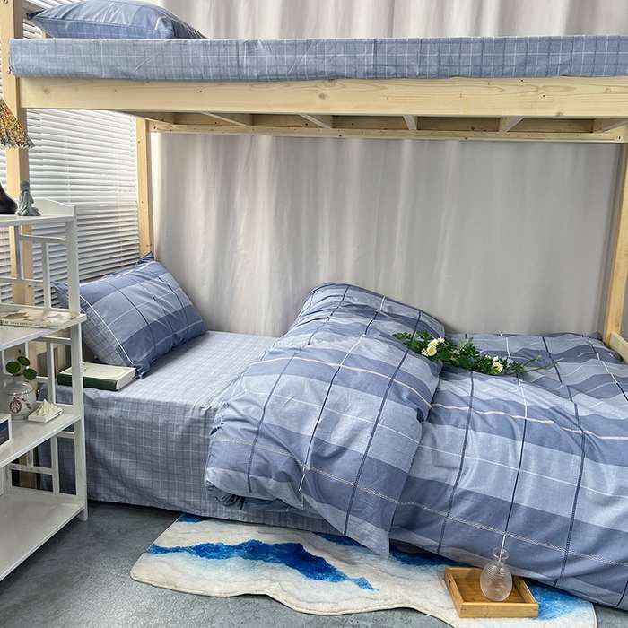 91家纺网 家纺一手货源 找家纺 云梦2025新款全棉印花学生宿舍套件 魔法课堂