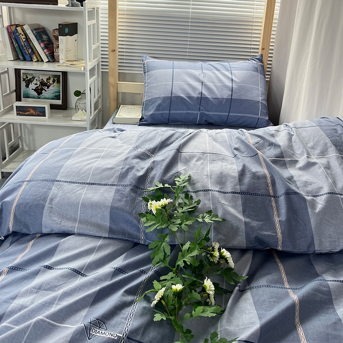 91家纺网 家纺一手货源 找家纺 云梦2025新款全棉印花学生宿舍套件 魔法课堂