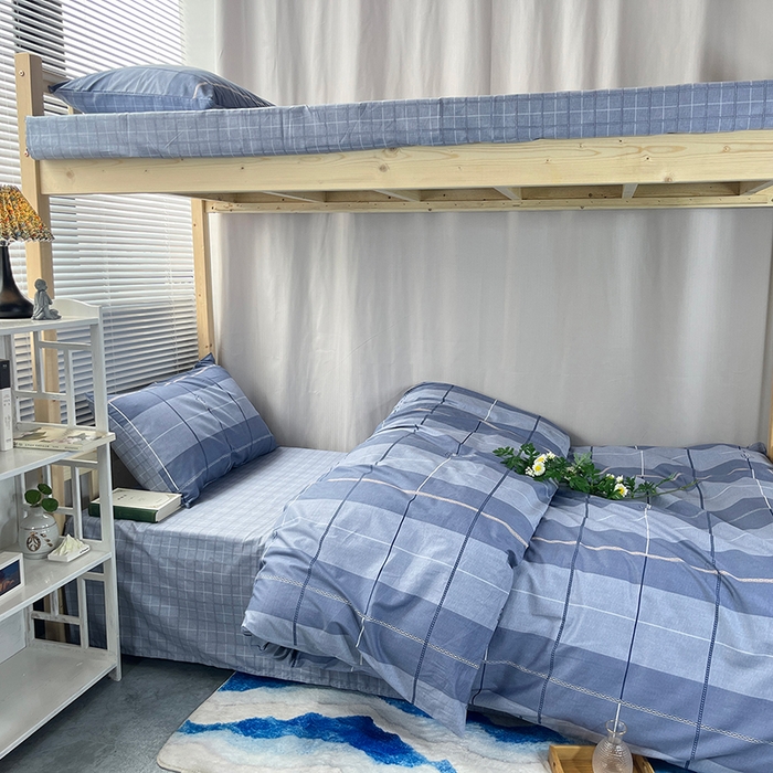 91家纺网 家纺一手货源 找家纺 云梦2025新款全棉印花学生宿舍套件 魔法课堂